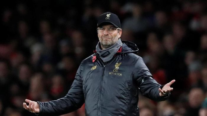 Liverpool dibebani ekspektasi tinggai, Juergen Klopp tidak tertekan. (Foto: David Klein/REUTERS) Liverpool dibebani ekspektasi tinggai, Juergen Klopp tidak tertekan. (Foto: David Klein/REUTERS)