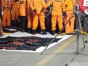 11 Kantong Jenazah Korban Lion Air Tiba di Tanjung Priok