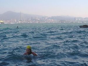 Foto: Komunitas Renang dengan Tempat Rahasia di Hong Kong