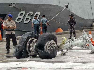 Hancur, Begini Penampakan Roda Lion Air PK-LQP
