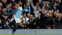 Raheem Sterling (Manchester City) ditaksir seharaga 164,6 juta euro (Rp2,8 triliun). Foto: Jason Cairnduff/Action Images via Reuters