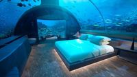 Foto: Mewahnya Hotel Bawah Laut Pertama di Dunia