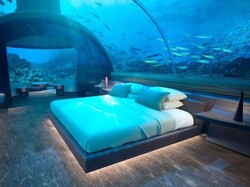 Satu-satunya di Dunia! Hotel Bawah Air Maldives Resmi Dibuka