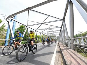 Keseruan BTN Tour de Borobudur