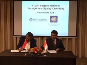 BI Jalin Kerja Sama Swap dengan Bank Sentral Singapura BI Jalin Kerja Sama Swap dengan Bank Sentral Singapura