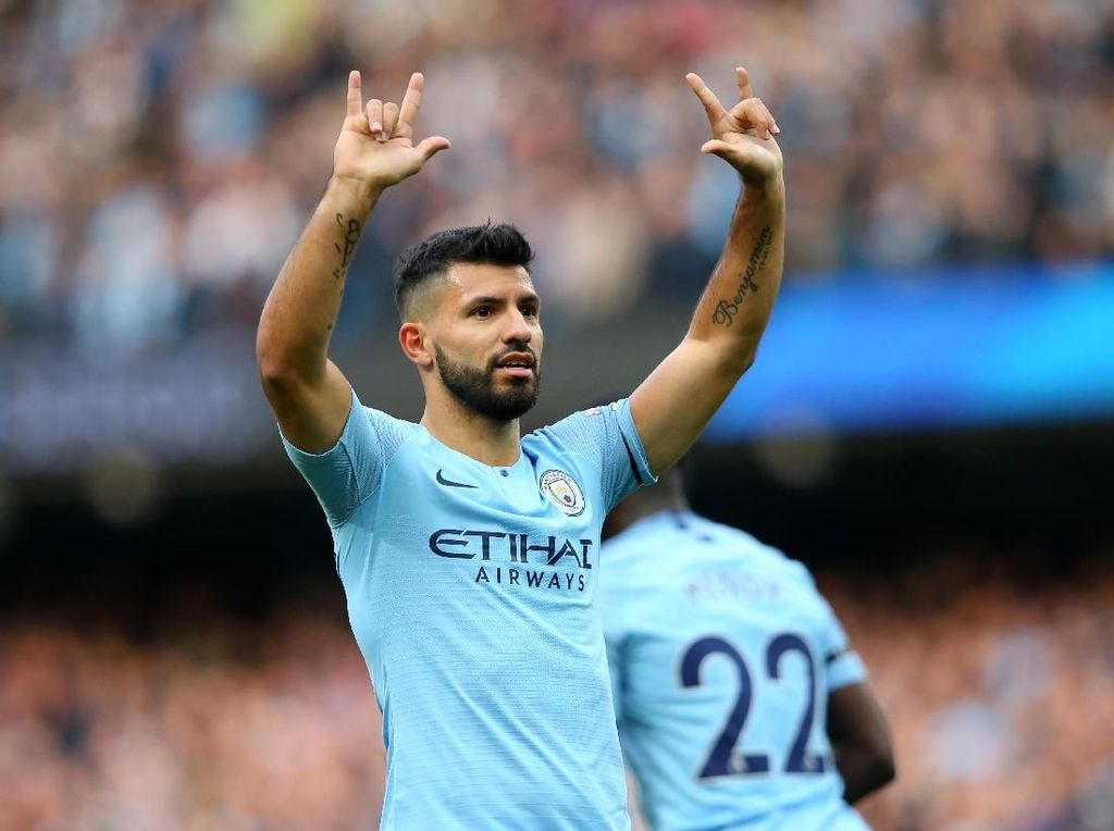 Aguero dan De Bruyne Mungkin Main Lawan Everton Aguero dan De Bruyne Mungkin Main Lawan Everton