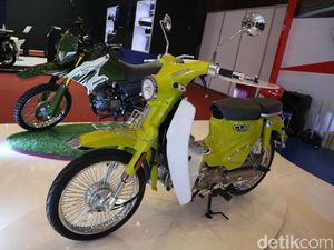 Motor Bebek Mirip Honda Super Cub Ini Tak Sampai Rp 20 Juta