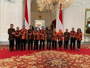 Bahas Piplres, Bamsoet Bawa Pemuda Pancasila Temui Jokowi