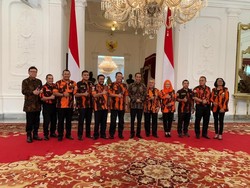 Bahas Piplres, Bamsoet Bawa Pemuda Pancasila Temui Jokowi