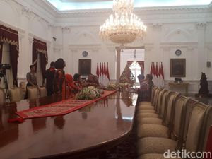 Pemuda Pancasila Temui Jokowi di Istana