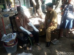 Kompor Gas Bocor Picu Kebakaran, Satu Penghuni Rumah Luka