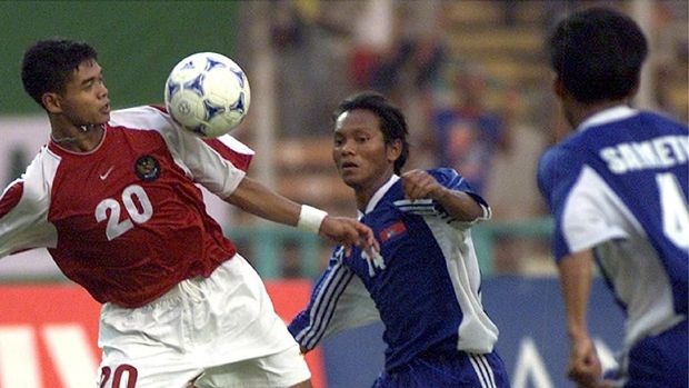 Ketajaman Bambang Pamungkas membuatnya jadi pencetak gol terbanyak di Piala AFF 2002.