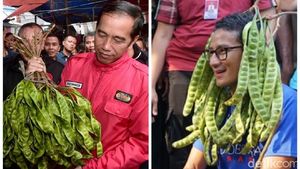 Adu Gaya Jokowi vs Sandiaga Blusukan ke Pasar