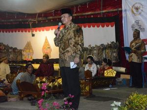 Di Sumsel, Sosialisasi 4 Pilar Dilakukan Lewat Petruk Dadi Ratu