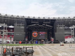 GNR Check Sound, Area GBK Dibuat Bergetar
