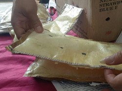 Modus Baru Penyelundupan Narkoba, Sabu Dibikin Kardus