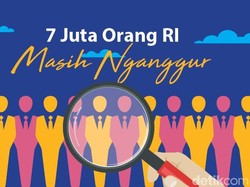 Penyebab Masih Ada 7 Juta Orang Nganggur di Indonesia