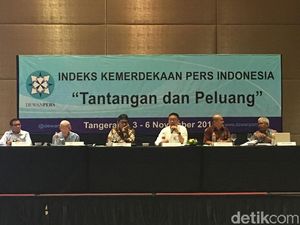 Dewan Pers: Kebebasan Pers di Indonesia Masuk Kategori Sedang