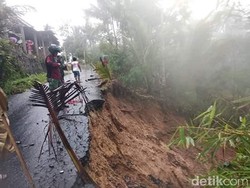 Hujan Semalaman, Wilayah Trenggalek Diterjang Banjir dan Longsor