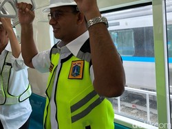Heboh Selebgram Injak Kursi MRT, Anies: Ini Menjadi Pelajaran Penting