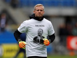 Tampil termotivasi untuk Leicester City usai meninggalnya Vichai Srivaddhanaprabha, Kasper Schmeichel tampil oke saat menghadapi Cardiff. Ia mengantar timnya menang 1-0, dengan membuat dua penyelamatan di laga itu. (Foto: Darren Staples/Reuters)