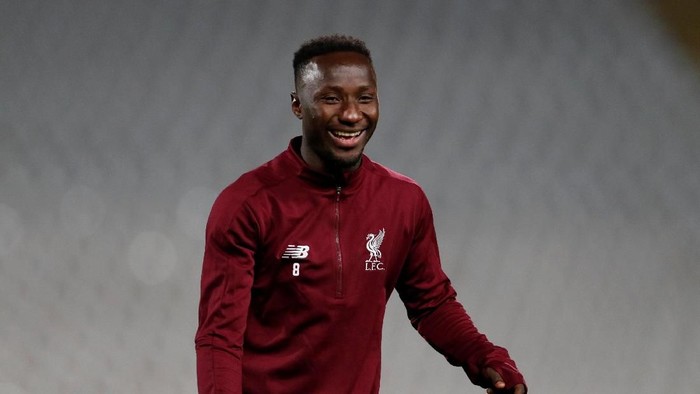 Naby Keita Soccer Football - Champions League - Liverpool Training - Rajko Mitic Stadium, Belgrade, Serbia - November 5, 2018 Liverpool's Naby Keita during training Action Images via Reuters/Paul Childs