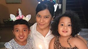 Potret Hangat Kebersamaan Fla Eks Tofu Bareng Anak Tercinta