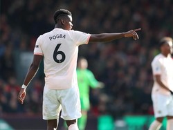 Paul Pogba tampil oke saat Manchester United menang 2-1 atas Bournemouth. Di laga itu, Pogba melepaskan tiga shot dan melepaskan empat umpan kunci. Foto: Catherine Ivill/Getty Images