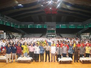 Ribuan Pelajar dan Mahasiswa Gresik Deklarasikan Jaga Indonesia
