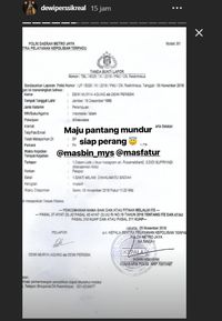 Sindiran Dewi Perssik untuk Meldi