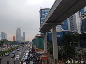 Terus Dikebut, Begini Penampakan Terkini Proyek LRT Jabodebek