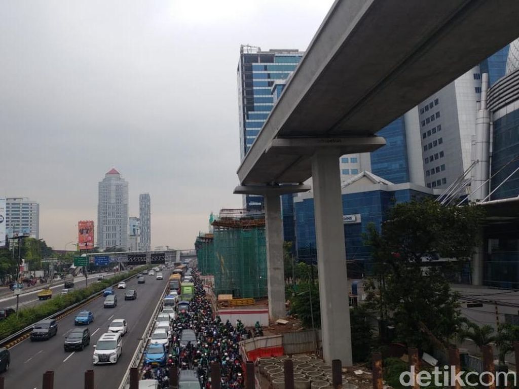 Terus Dikebut, Begini Penampakan Terkini Proyek LRT Jabodebek Terus Dikebut, Begini Penampakan Terkini Proyek LRT Jabodebek