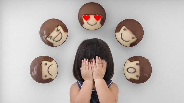 Ilustrasi anak takut