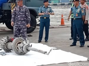 Turbin Lion Air PK-LQP Tiba di Tanjung Priok
