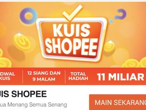 Yuk Main Kuis Shopee Berhadiah Fantastis di Promo 11.11
