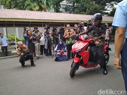 Motor Listrik Gesits Diproduksi Massal Awal 2019