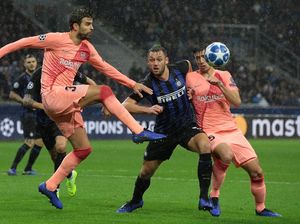 Inter Milan Vs Barcelona Masih 0-0 di Babak Pertama
