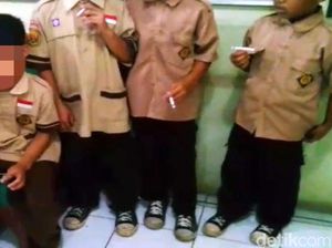 Viral Video Anak SD di Sukabumi Merokok di Sekolah, Begini Faktanya Viral Video Anak SD di Sukabumi Merokok di Sekolah, Begini Faktanya