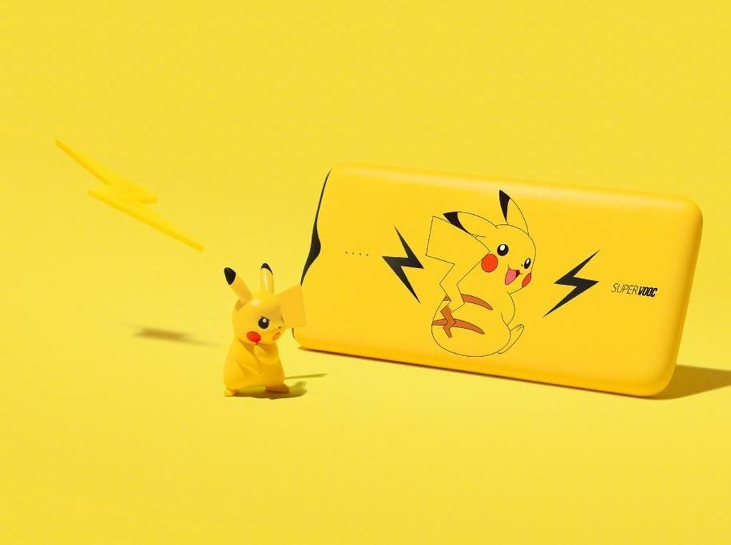 Oppo Rilis Powerbank Pikachu Berteknologi Super VOOC Oppo Rilis Powerbank Pikachu Berteknologi Super VOOC