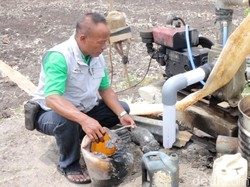 Diduga Rebutan Air Sawah, Pompa Air Irigasi di Ponorogo Dirusak