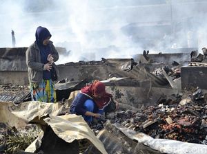 Pasar Wiradesa Pekalongan Terbakar, Aktivitas di Pasar Induk Normal