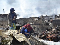 Pasar Wiradesa Pekalongan Terbakar, Aktivitas di Pasar Induk Normal