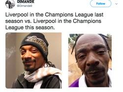 Ibarat dulu garang dan keren sekarang penampilan Liverpool cukup menyedihkan. (Foto: Twitter)