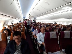 Naik Pesawat Kelas Bisnis, Eh Kursinya Ditempati Orang Lain