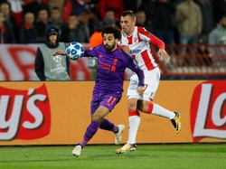 Liverpool tandang ke Stadion Rajko Mitic, Rabu (7/11/2018) dinihari WIB, sebagai pemuncak klasemen Grup C. Sementara itu, Red Star merupakan tim juru kunci. Foto: Paul Childs/Action images via Reuters