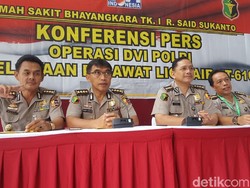 Bertambah 22, Total 185 Kantong Jenazah Sudah Diterima di RS Polri