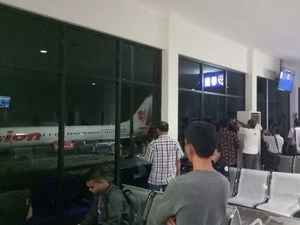 Kesaksian Penumpang Batik soal Lion Air Senggol Tiang di Bandara