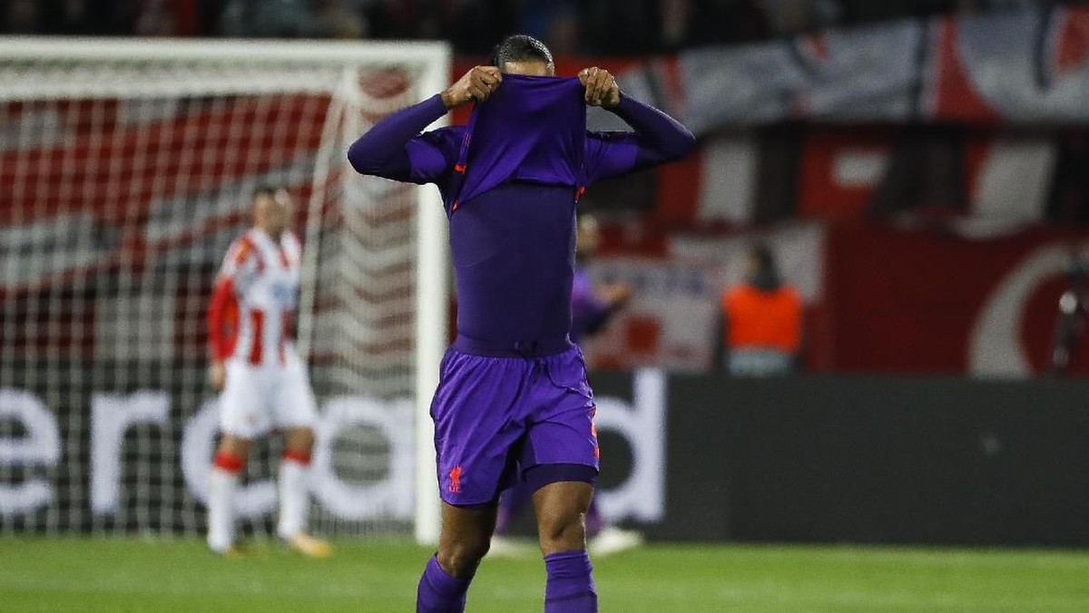 Liverpool menelan tiga kekalahan beruntun pada laga away Liga Champions (Srdjan Stevanovic/Getty Images)