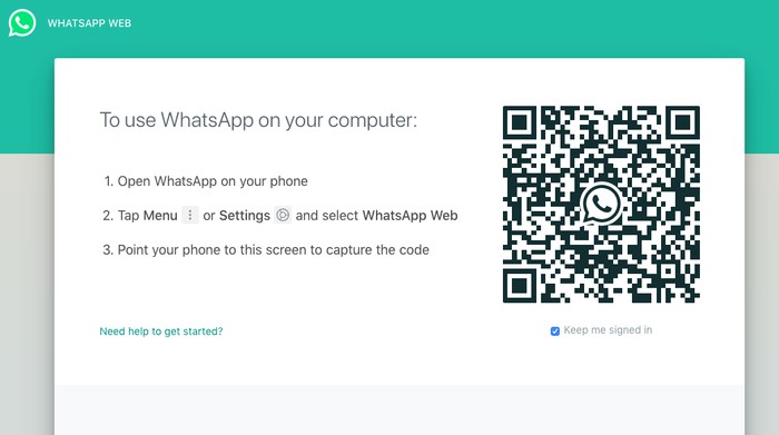WA Web, Cara Pakai WhatsApp di Laptop. (Foto: screenshot WhatsApp Web) WA Web, Cara Pakai WhatsApp di Laptop. (Foto: screenshot WhatsApp Web)
