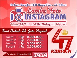 Kemenpar Gelar Lomba Foto Instagram Berhadiah Rp 25 Juta